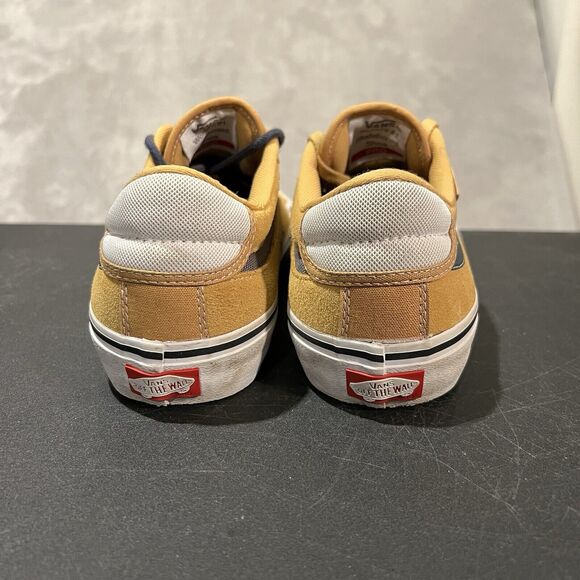 Vans Pro Trujillo Men's 7 Yellow Athletic Suede Skateboarding Old Skool Sneakers - Picture 5 of 10